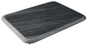 Tg Woodware Black Marble Medium Rectangular Serving Platter